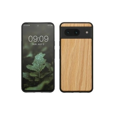 kwmobile Drevené Google Pixel 8 světle hnědá