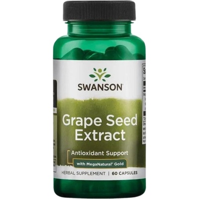 Swanson Grape Seed Extract | With MegaNatural Gold [60 капсули]