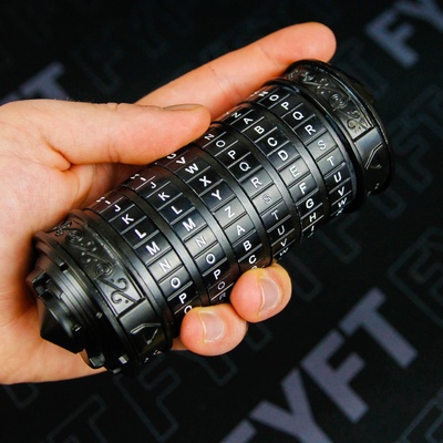 FYFT Da Vinci Cipher Lock Black hlavolam