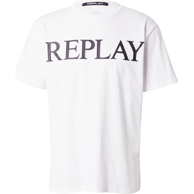 Replay Тениска бяло, размер xxl
