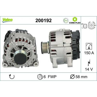 Generátor VALEO 200192
