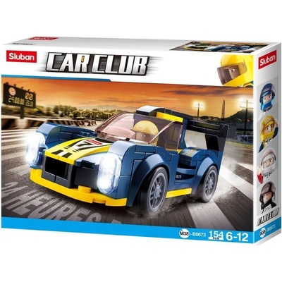 Sluban B0673 Car Club Le Mans