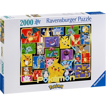 Ravensburger Пъзел Ravensburger от 2000 части - Покемон (12001130)