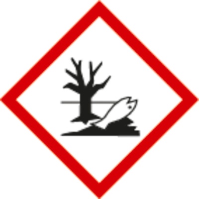 GHS 09, symbol Látky nebezpečné pre ŽP, samolepka, , 105 x 105 mm, 10 ks