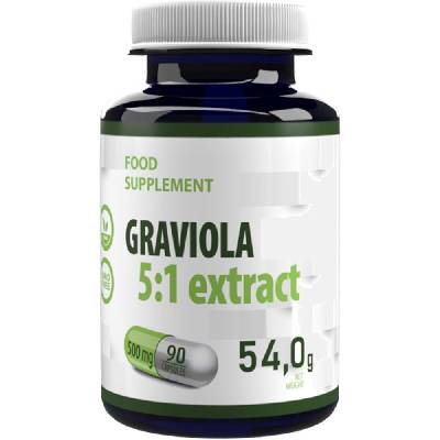 Doplněk stravy pro podporu imunity Hepatica Graviola 5:1 extrakt, 90 kapslí