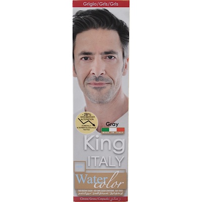 Kléral King Italy Water Color Gray šedá pro muže
