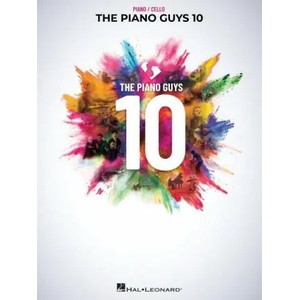 The Piano Guys 10: Matching Songbook with Arrangements for Piano and Cello from the Double CD 10th Anniversary Collection | The Piano Guys (ISBN: 9781705121207)