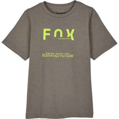 FOX Yth Intrude Prem Ss Tee Heather Graphite