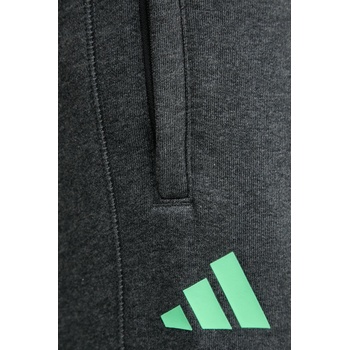 adidas Памучен спортен панталон adidas x Mercedes мъжки в сиво с меланжов десен JX8777 (JX8777)