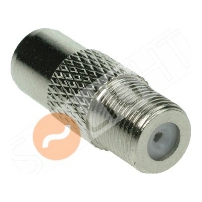 Solight anténní redukce, F zdířka - COAX konektor, sáček – Zboží Živě
