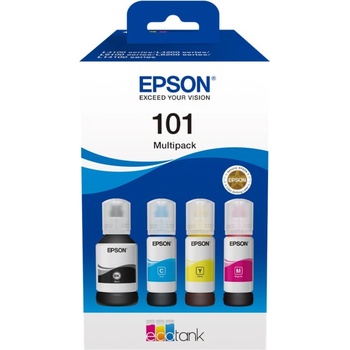 Epson Мастило EPSON1LB 101 EcoTank 4-colour Multipack (C13T03V64A)