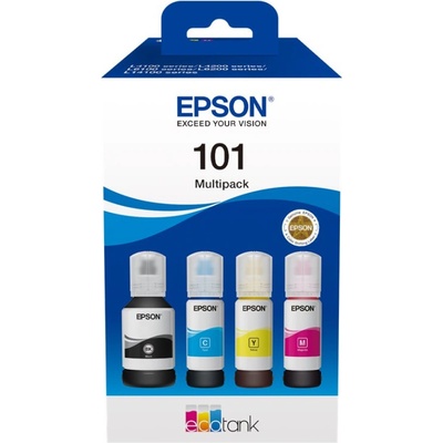 Epson Мастило EPSON1LB 101 EcoTank 4-colour Multipack (C13T03V64A)