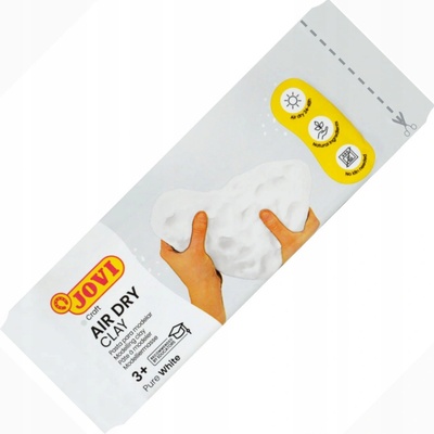 Samotvrdnúca modelovacia hmota JOVI 1000 g biela