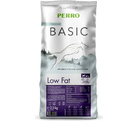 Perro Basic Low Fat 2,5 kg