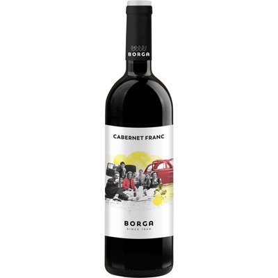 Cantine Borga Cabernet Franc 2023 12,5% 0,75 l (holá láhev)