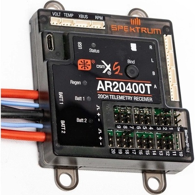 Spektrum prijímač AR20400T 20CH PowerSafe s telemetriou