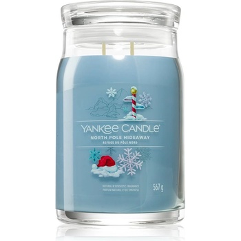 Yankee Candle North Pole Hideaway ароматна свещ 567 гр