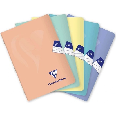 Clairefontaine Školní sešit Mimesys pastel PP A5 544´linka