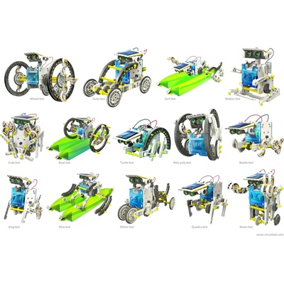 Green Energy Solárna stavebnica 13 v 1 solar robot