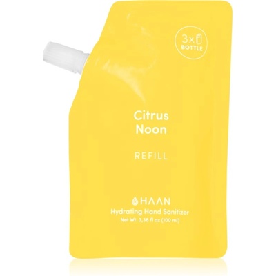 HAAN Hand Care Citrus Noon спрей за почистване на ръце с антибактериална добавка резервен пълнител 100ml