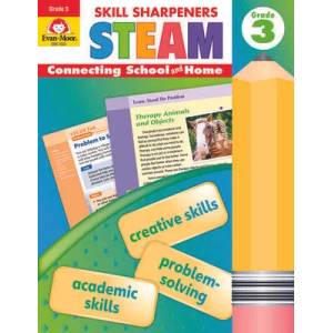 Skill Sharpeners: Steam, Grade 3 Workbook (ISBN: 9781645140825)