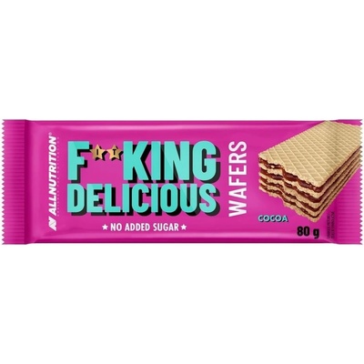 AllNutrition F**king Delicious Wafers kakao 80 g – Zboží Dáma