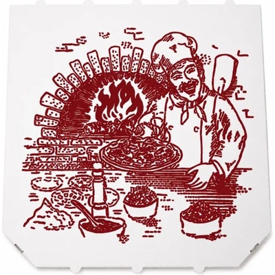 Krabice na pizzu 35x35x3cm