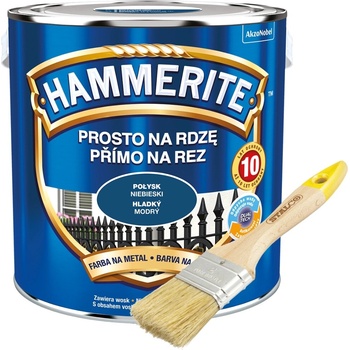 HAMMERITE hladký modrý 2,5l