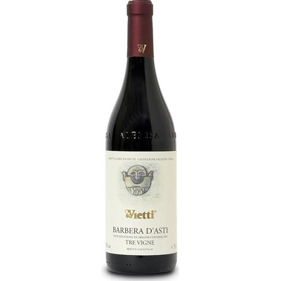 Vietti Barbera d`Asti Tre Vigne suché červené 2021 14,5% 0,75 l (čistá fľaša)