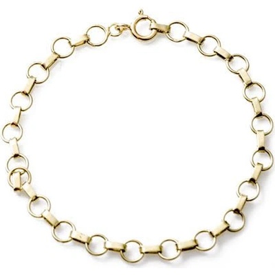 Zlatnictví zlatíčko zlatý náramek ankerově spojený žluté 000.00002