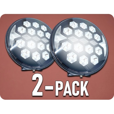 TruckLED LED predné svetlo + pozičné 103W/1,7W, 7480LM, 12/24V/2-PACK + darček ! [L3414]