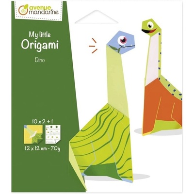 Avenue Mandarine Origami Brontosaurus 12 x 12 cm 20 ks