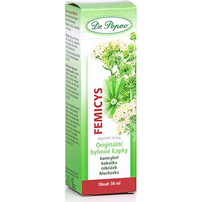 Dr. Popov Kapky bylinné Femicys 50 ml