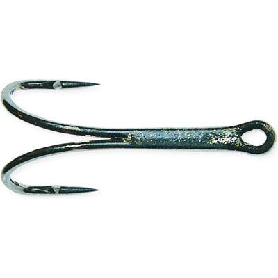 Mustad # 6 DL71U-BN Dvojháček lososový black nickel vel.6 10 ks