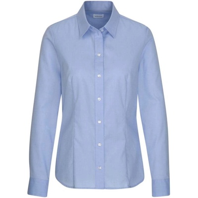 SST Blouse Regular LSL Popelínová dámska košeľa s dl. rukávom light modrá