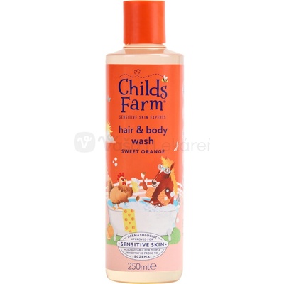Childs Farm Hair & Body wash Umývacia emulzia Sladký pomaranč 250 ml