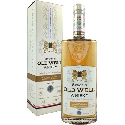 Svach´s Old Well whisky Virgin Oak 50,5% 0,5 l (karton)