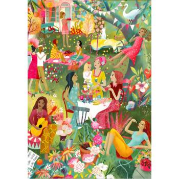Pieces & Peace - Puzzle Big Summer Garden Party - 1 000 piese