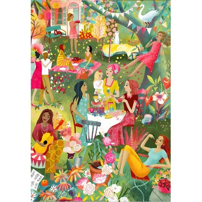 Pieces & Peace - Puzzle Big Summer Garden Party - 1 000 piese