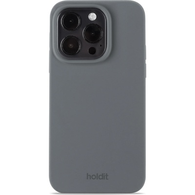 Holdit Гръб Holdit Silicone Case за iPhone 13 Pro - Space Gray