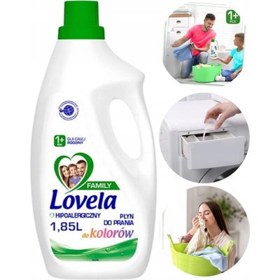 Lovela Tekutý prací prostředek na bílé prádlo 1,85 l