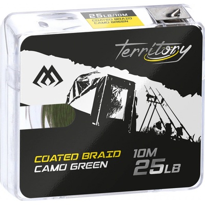 Mikado Šnůrka Coated Braid 10m Camo Green 25 lb
