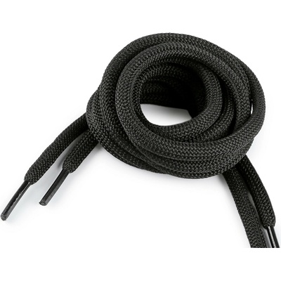 Prima-obchod Tkaničky do bot, tenisek, mikin délka 100 a 130 cm, barva 5 (100 cm) černá