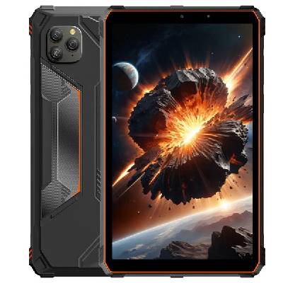 Таблет Blackview Active 5 Rugged 8.68" HD+ 90Hz, T615 Octa-core, 8GB/128GB, 16MP/13MP, 6600 mAh, Android 15, NFC, Black/Orange (BVACTIVE5_OR_EU)