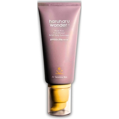 haruharu wonder - Black Rice Pure Mineral Relief Daily Sunscreen SPF50+/PA++++ 50ml