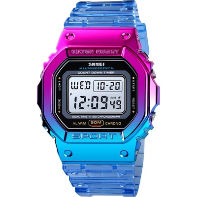 Skmei Детски часовник SKMEI Vortex, Син / Розов (SKMEI-1622-BLUE-PINK)