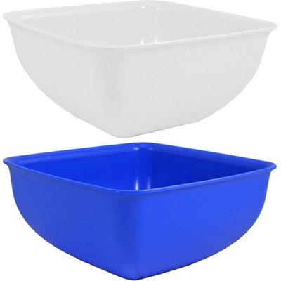 Home Plastová miska štvorcová 3,8 l 23 x 23 x 11 cm