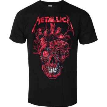Image 1 of ROCK OFF Мъжка тениска Metallica - Heart Skull - ROCK OFF - METTS40MB03