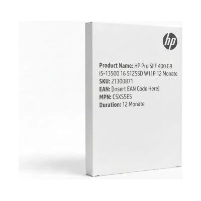 HP Pro SFF 400 G9 C5XS5ES