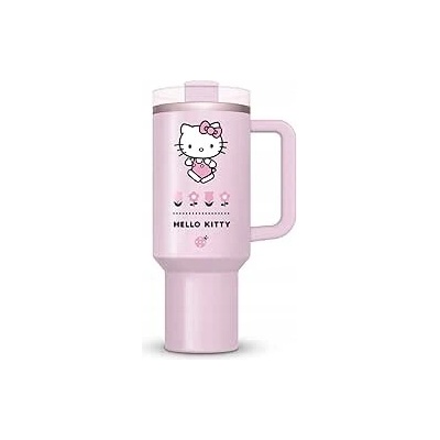 Pyramid International termohrnek Hello Kitty 1180 ml růžová